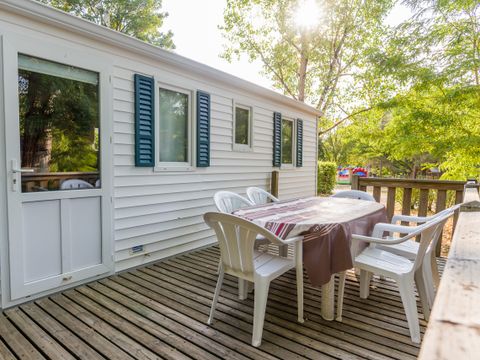 MOBILHOME 6 personnes - Mobil-home 3 chambres - terrasse non couverte (lits superposés)