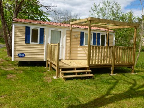 MOBILHOME 4 personnes - Mobil-home 2 chambres CONFORT - terrasse semi-couverte