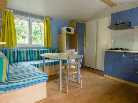 MOBILHOME 4 personnes - Mobil-home 2 chambres CONFORT - terrasse semi-couverte