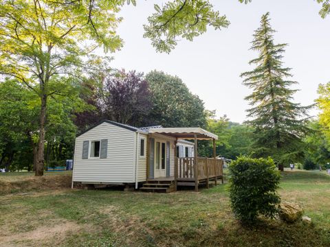 MOBILHOME 4 personnes - Mobil-home 2 chambres CONFORT - terrasse semi-couverte