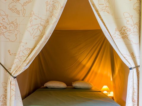 TENTE TOILE ET BOIS 5 personnes - Tente Lodge Canada 2 chambres