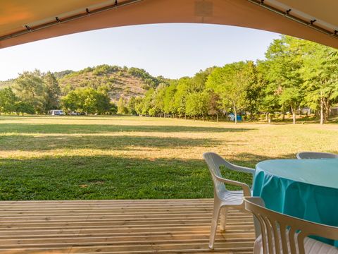 TENTE TOILE ET BOIS 5 personnes - Tente Lodge Canada 2 chambres