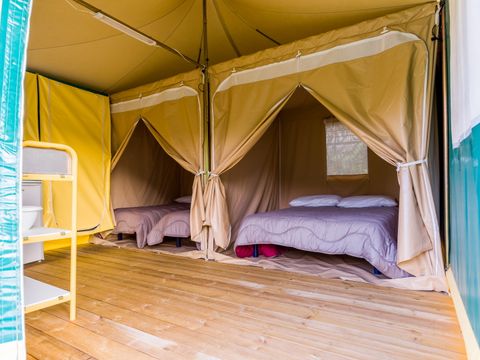 BUNGALOW TOILÉ 4 personnes - Bungali 2 chambres (SANS SANITAIRES)