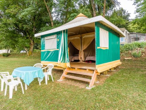 BUNGALOW TOILÉ 4 personnes - Bungali 2 chambres (SANS SANITAIRES)