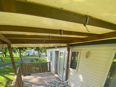 MOBILHOME 6 personnes - 3 chambres - terrasse semi-couverte