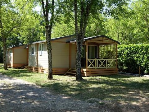 CHALET 5 personnes - CONFORT MOREA 25m² 2 chambres - Terrasse couverte