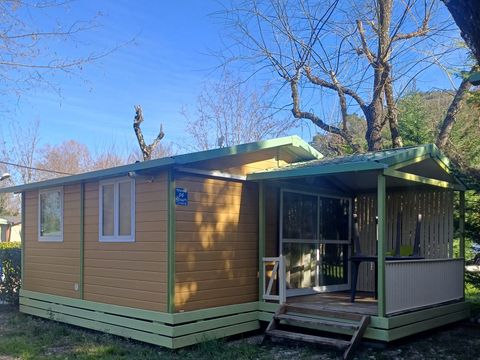 CHALET 5 personnes - CONFORT MOREA 25m² 2 chambres - Terrasse couverte