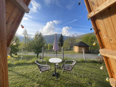 Insolite 3 personnes - CHALET TRAPPEUR CHEVREUIL 15 m²