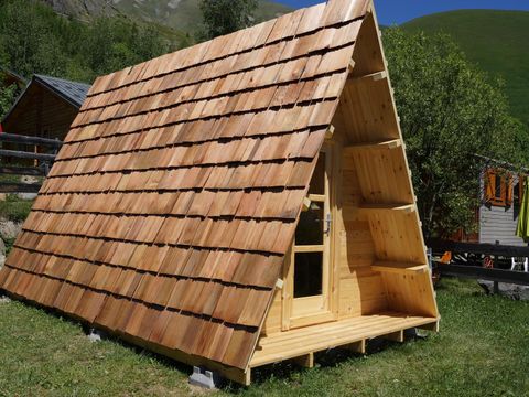 Insolite 3 personnes - CHALET TRAPPEUR CHEVREUIL 15 m²