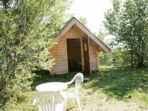 HÉBERGEMENT INSOLITE 2 personnes - CHALET TRAPPEUR MARMOTTE 5 m²