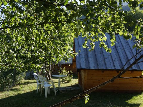 Hébergement 2 personnes - Hutte MARMOTTE - Pas de cuisine, pas de sanitaires (ni WC, ni salle de bain)