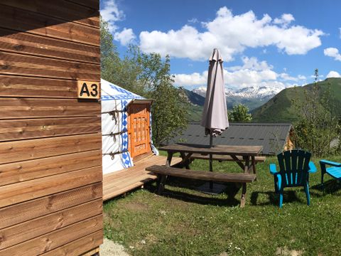 TENTE 8 personnes - Yourte LOUP - pas de cuisine