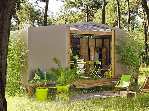 Bungalow toilé 4 personnes - Tente Maori, sans sanitaires