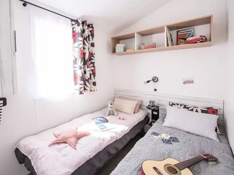 Mobilhome 6 personnes - Mobil Home Confort Plus 4 Pièces 6 Personnes + TV