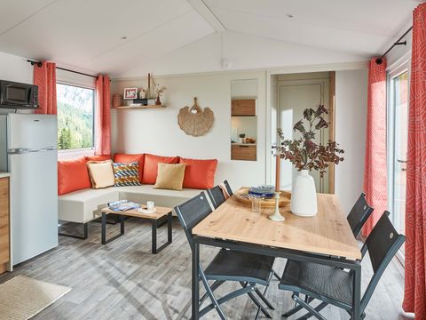 MOBILHOME 4 personnes - Mobil-home Premium 31m² (2 chambres) + Lave Vaisselle + terrasse semi-couverte 15m²