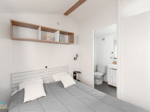 MOBILHOME 4 personnes - Mobil-home Premium 32m² (2 chambres - 2 sdb) + Lave Vaisselle + terrasse semi-couverte 15m²