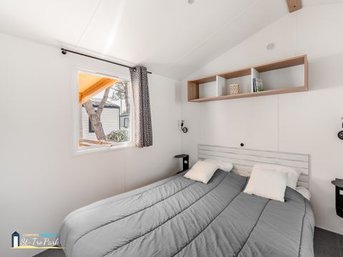 MOBILHOME 4 personnes - Mobil-home Premium 32m² (2 chambres - 2 sdb) + Lave Vaisselle + terrasse semi-couverte 15m²