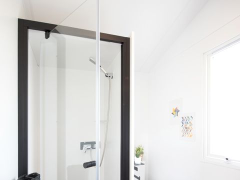 MOBILHOME 2 personnes - Mobil-home Premium 19m² (1 chambre) + Lave-vaisselle + Terrasse semi-couverte 11m²