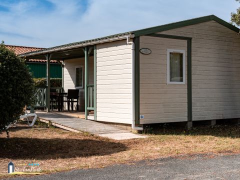 CHALET 4 personnes - Chalet Premium 32m² (2 chambres) réservé aux personnes à mobilité réduite avec climatisation