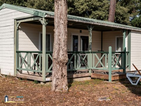 CHALET 4 personnes - Chalet Premium 32m² (2 chambres) réservé aux personnes à mobilité réduite avec climatisation