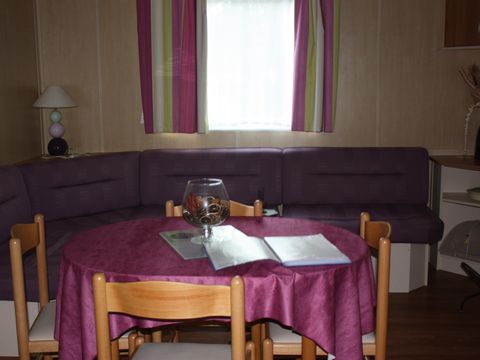 CHALET 6 personnes - Chalet Premium 46m² (3 chambres) + Climatisation + Lave-vaisselle + Terrasse couverte