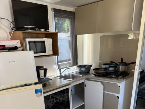 Mobilhome 8 personnes - Premium (côté camping)