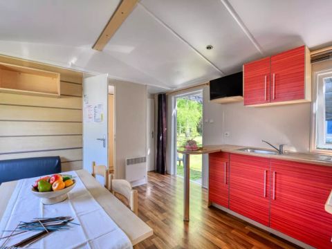 MOBILHOME 6 personnes - Mobil-Home Confort 3 Pièces 4/6 Personnes Côté Camping + TV