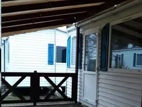 MOBILHOME 8 personnes - Mobil-Home Premium 4 Pièces 6/8 Personnes Côté Etang + TV