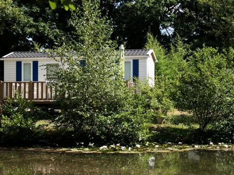 MOBILHOME 6 personnes - Mobil-Home Confort 3 Pièces 4/6 Personnes Côté Étang + TV