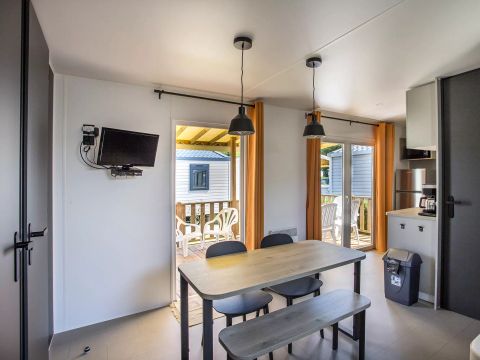 MOBILHOME 6 personnes - Caraïbes 3 Pièces 4/6 Personnes + TV