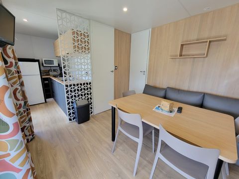 MOBILHOME 6 personnes - C- Mobil-home Baltique climatisé 3 chambres