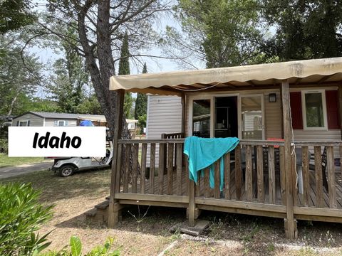 Mobilhome 4 personnes - STANDARD Idaho - 2 chambres - 25 m²