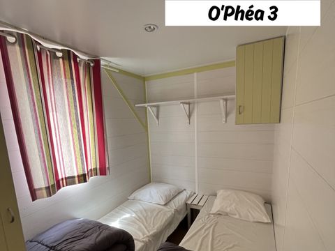 Mobilhome 6 personnes - CONFORT - PLUS - 6 O'Phéa - 3 chambres - 32 m²