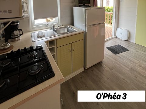 Mobilhome 6 personnes - CONFORT - PLUS - 6 O'Phéa - 3 chambres - 32 m²