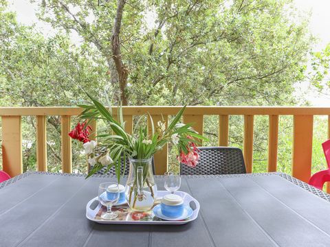 Mobilhome 5 personnes - Classic | 2 Ch. | 5 Pers. | Sur pilotis | Terrasse simple | Clim.