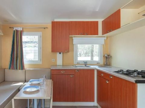 Mobilhome 6 personnes - Comfort | 3 Ch. | 6 Pers. | Terrasse surélevée | Clim.