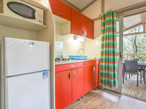 Mobilhome 5 personnes - Classic | 2 Ch. | 5 Pers. | Sur pilotis | Terrasse simple | Clim.