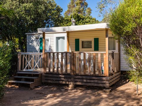 Mobilhome 6 personnes - Classic | 3 Ch. | 6 Pers. | Terrasse surélevée | Clim.