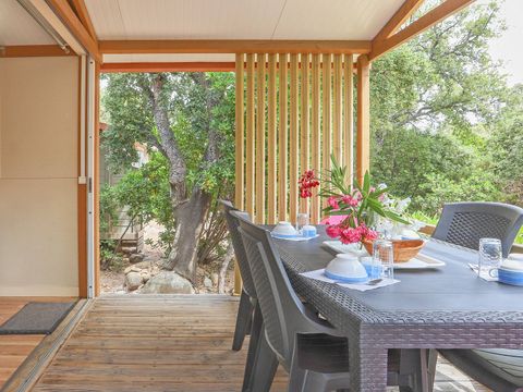 BUNGALOW 5 personnes - Mobil-home | Classic | 2 Ch. | 5 Pers. | Terrasse simple | Clim.