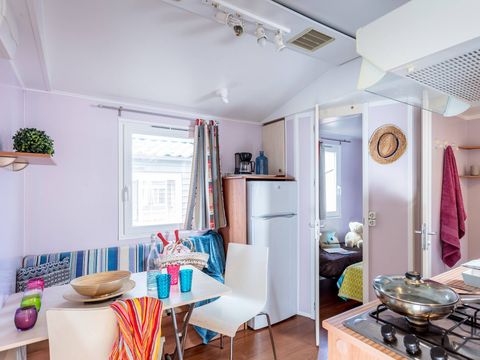 Mobilhome 4 personnes - Mobil-home | Comfort | 2 Ch. | 4 Pers. | Terrasse surélevée | Clim.