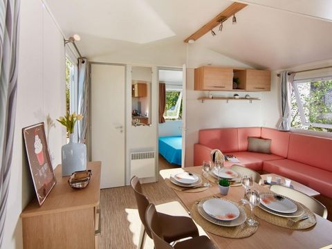 MOBILHOME 7 personnes - Cottage Confort 29 m² . Lave vaisselle + TV 5/7 pers