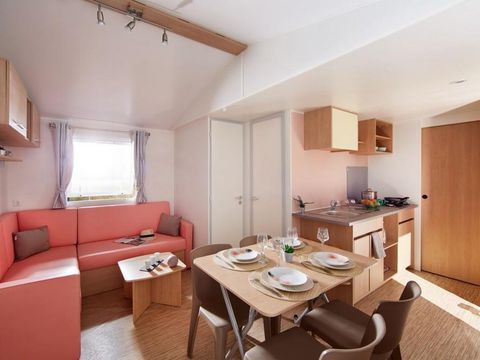 MOBILHOME 7 personnes - Cottage Confort 29 m² . Lave vaisselle + TV 5/7 pers