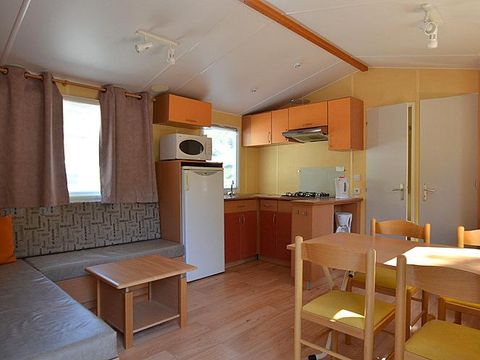 MOBILHOME 7 personnes - Mobil-home 5/7 places. TV 5/7 pers
