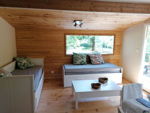 CHALET 10 personnes - Grand Chalet Spa 10 places, Climatisé, télé, 2 salle d'eau, lave vaisselle 10 pers