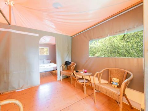 BUNGALOW TOILÉ 5 personnes - Grand Lodge 3 Pièces 5 Personnes