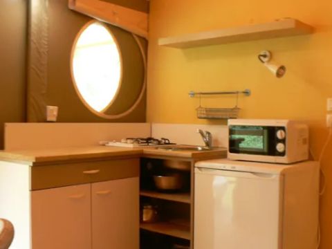 BUNGALOW TOILÉ 5 personnes - Grand Lodge 3 Pièces 5 Personnes