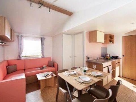 MOBILHOME 7 personnes - Cottage Confort 3 Pièces 5/7 Personnes + TV