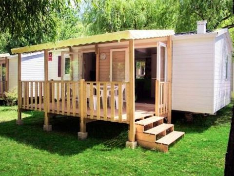 MOBILHOME 7 personnes - Cottage Confort 3 Pièces 5/7 Personnes + TV