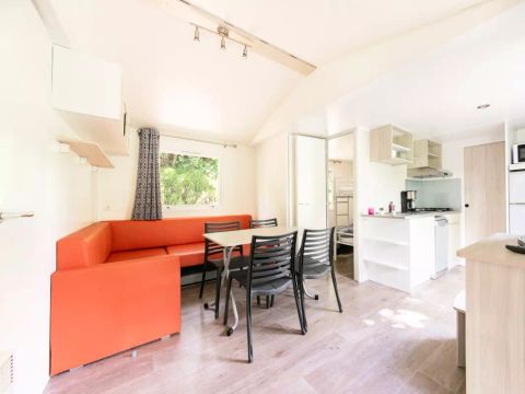 MOBILHOME 7 personnes - Cottage Confort 3 Pièces 5/7 Personnes + TV