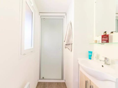 MOBILHOME 7 personnes - Cottage Confort 3 Pièces 5/7 Personnes + TV